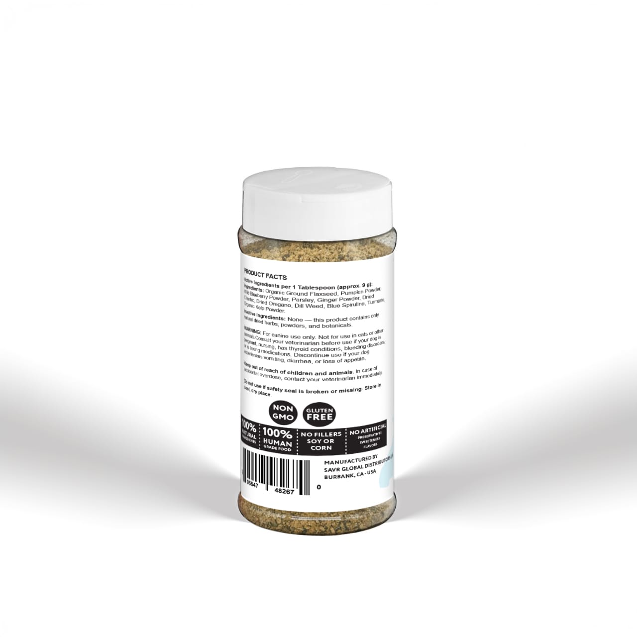 1x Pup Dust – Herbal Food Topper for Daily Vitality (Dogs Only)